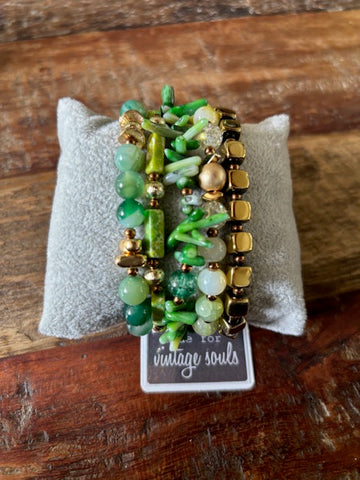 Vintage Souls Handmade Bracelet - Greengables