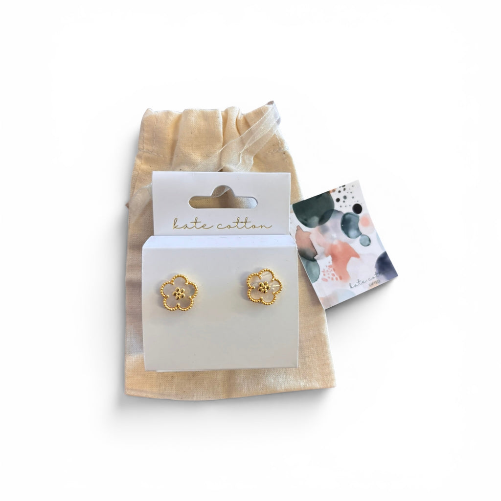 Bianca Gold Plated Earrings