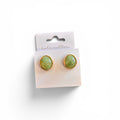olive earrings