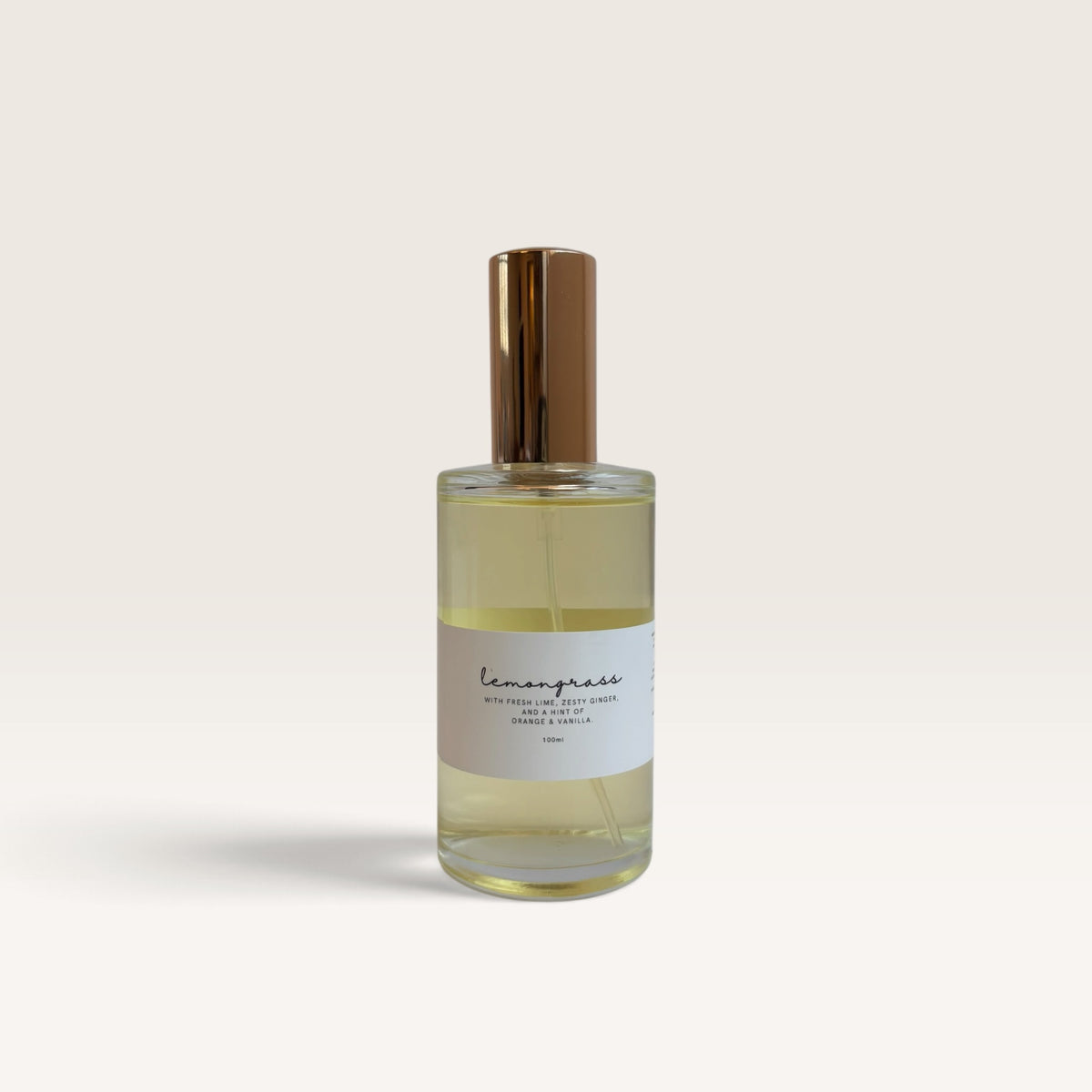 kate cotton lemongrass, lime & ginger room spray