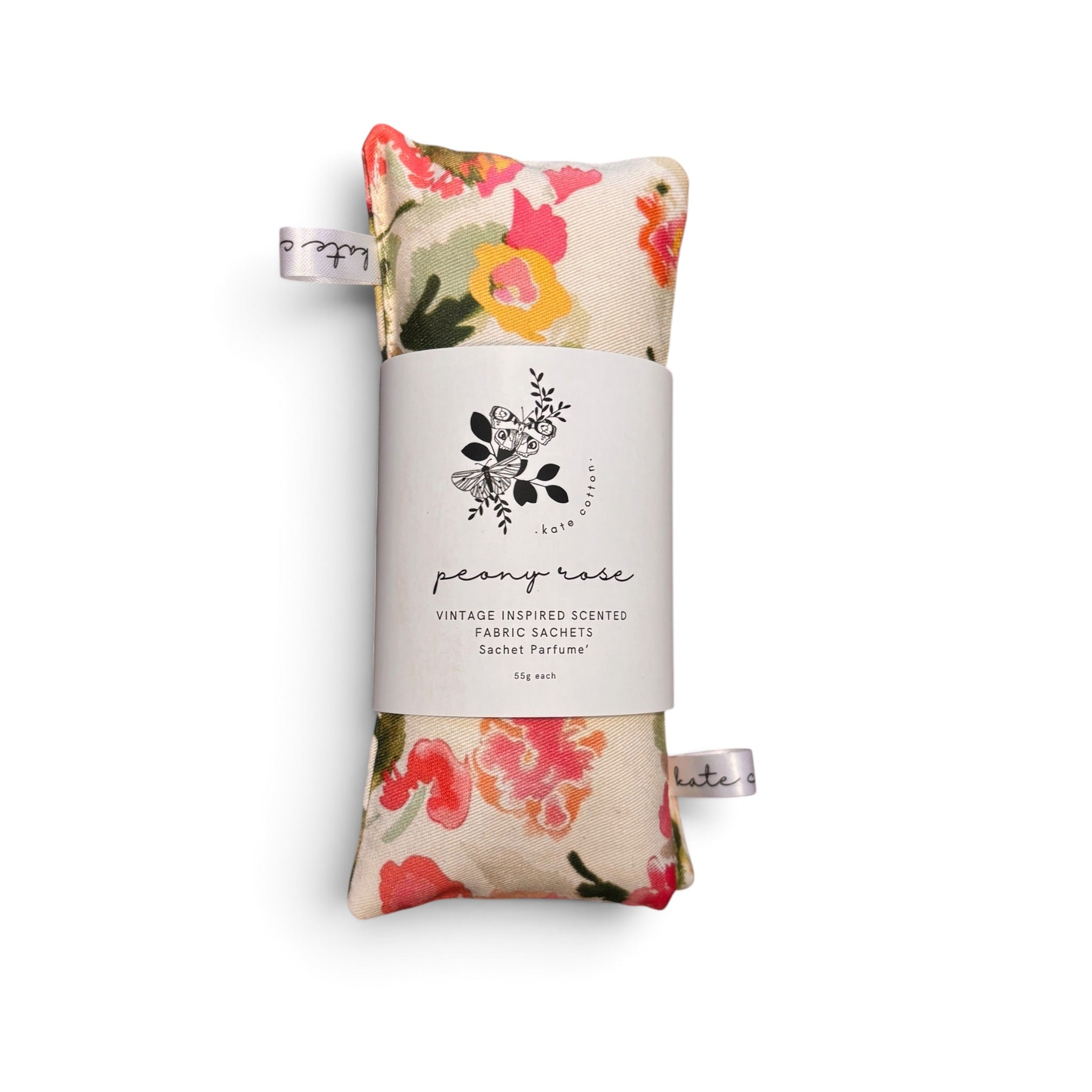 kate cotton signature gift set - peony rose