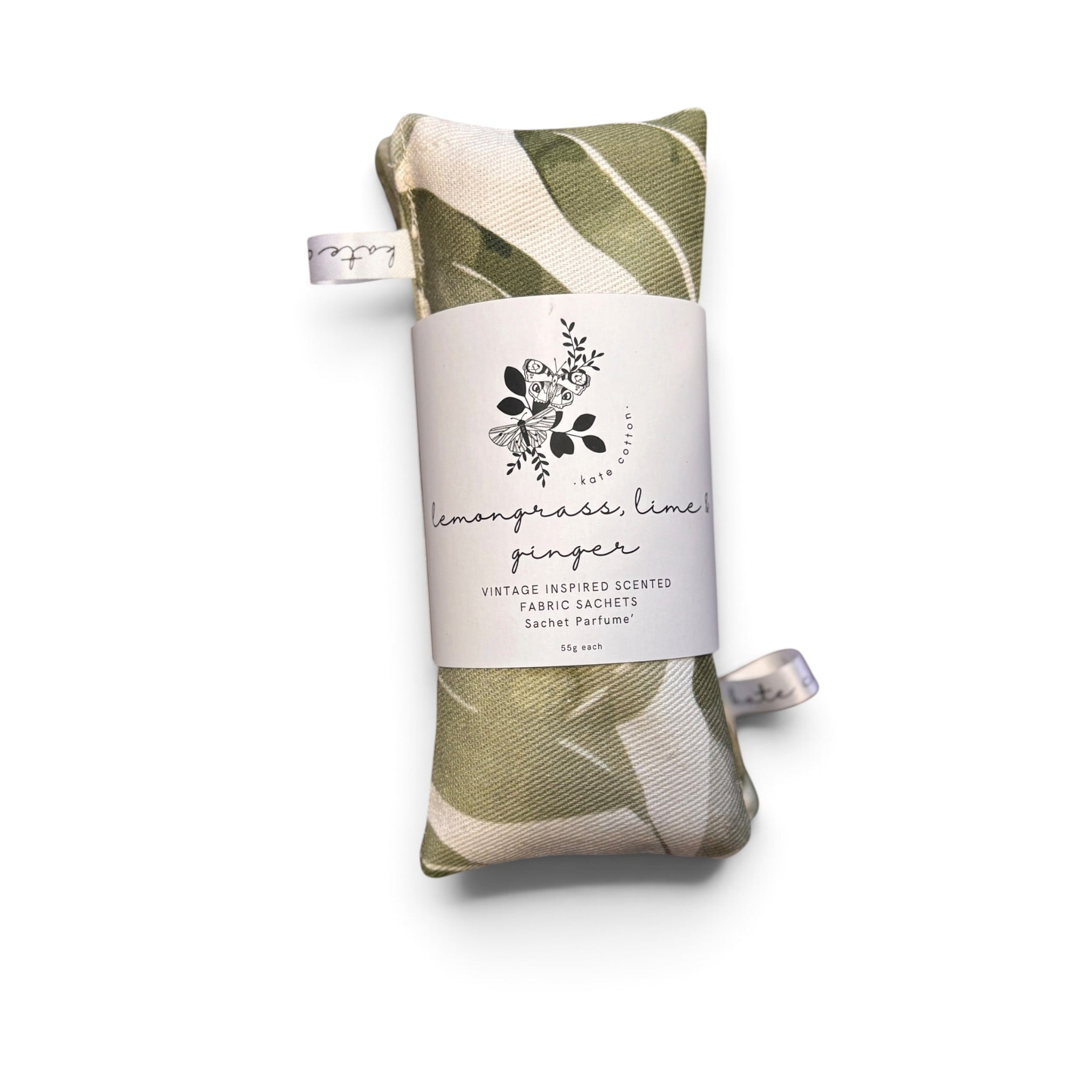 kate cotton signature gift set - lemongrass, lime & ginger