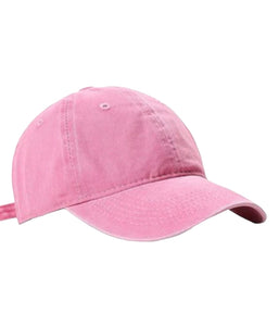 Pink Baseball Style Cap