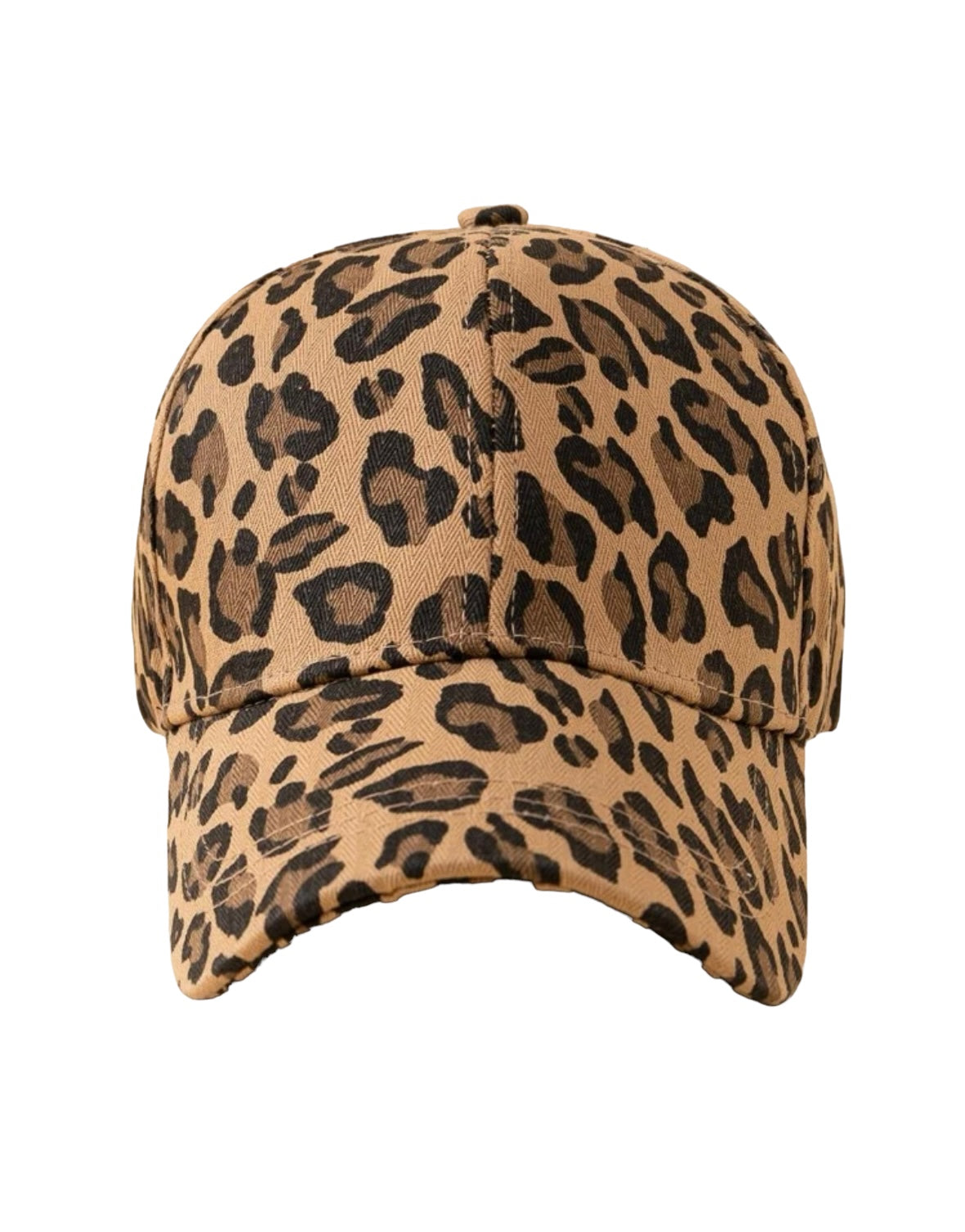 Leopard Print Baseball Style Cap