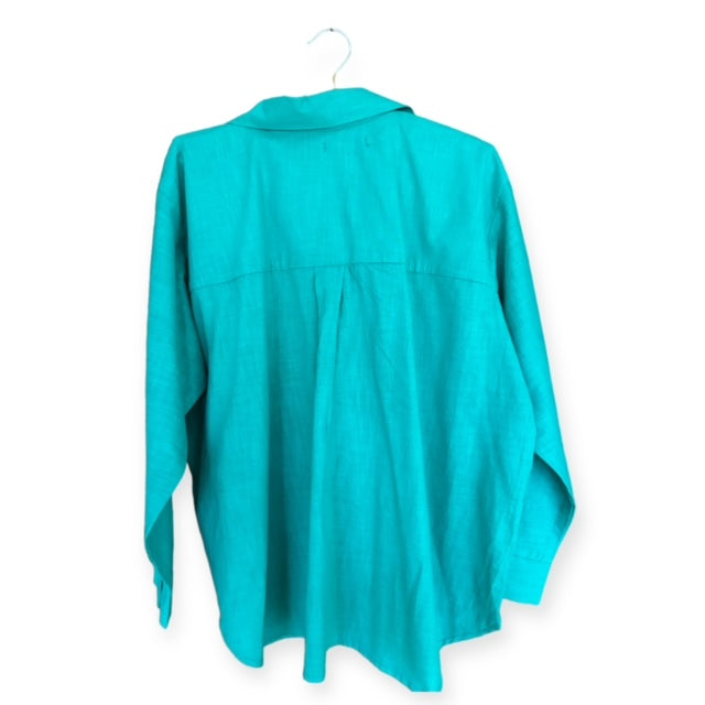 Grand Baie Classic Relaxed Fit Resort Top - Green