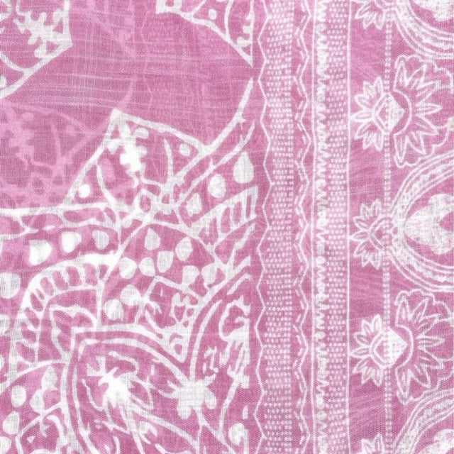 Tassel Trim Kimono - Pretty Pink