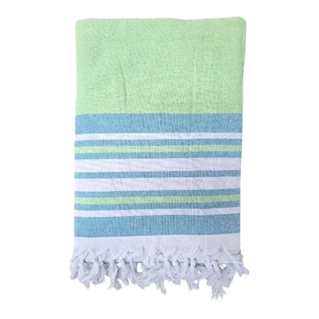 Kate Cotton Hammam Towel - Green