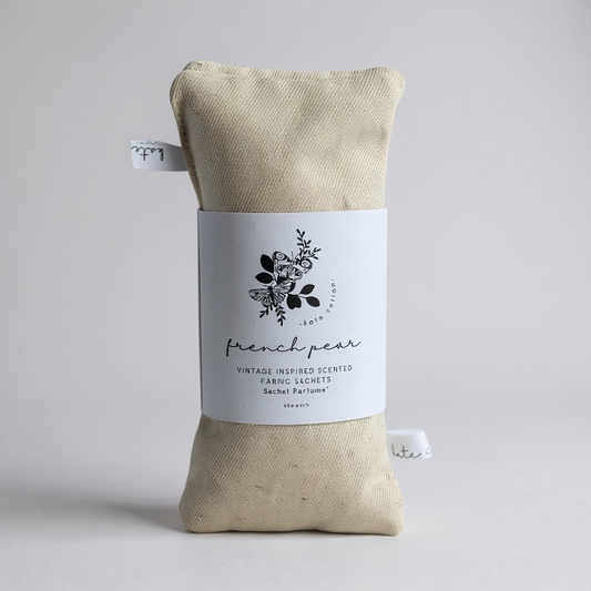kate cotton french pear vintage style scented sachets