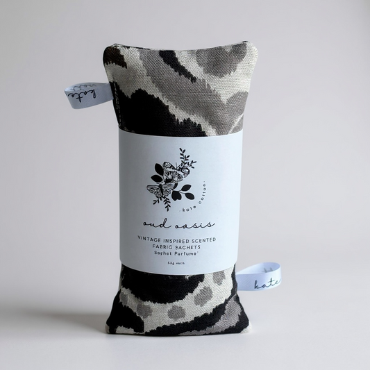kate cotton oud oasis vintage style scented sachets