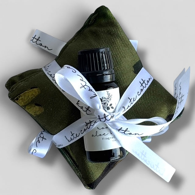 kate cotton rooibos, aloe & mint home fragrance set