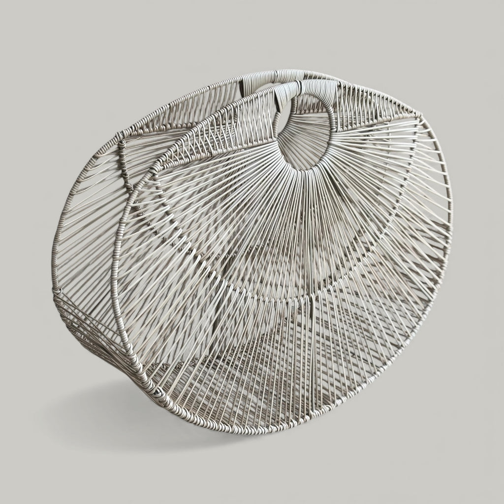 Piknik Poły Wicker Bag - Natural