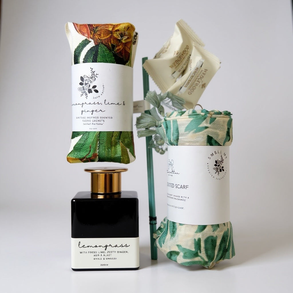 the lemongrass indulgence gift basket