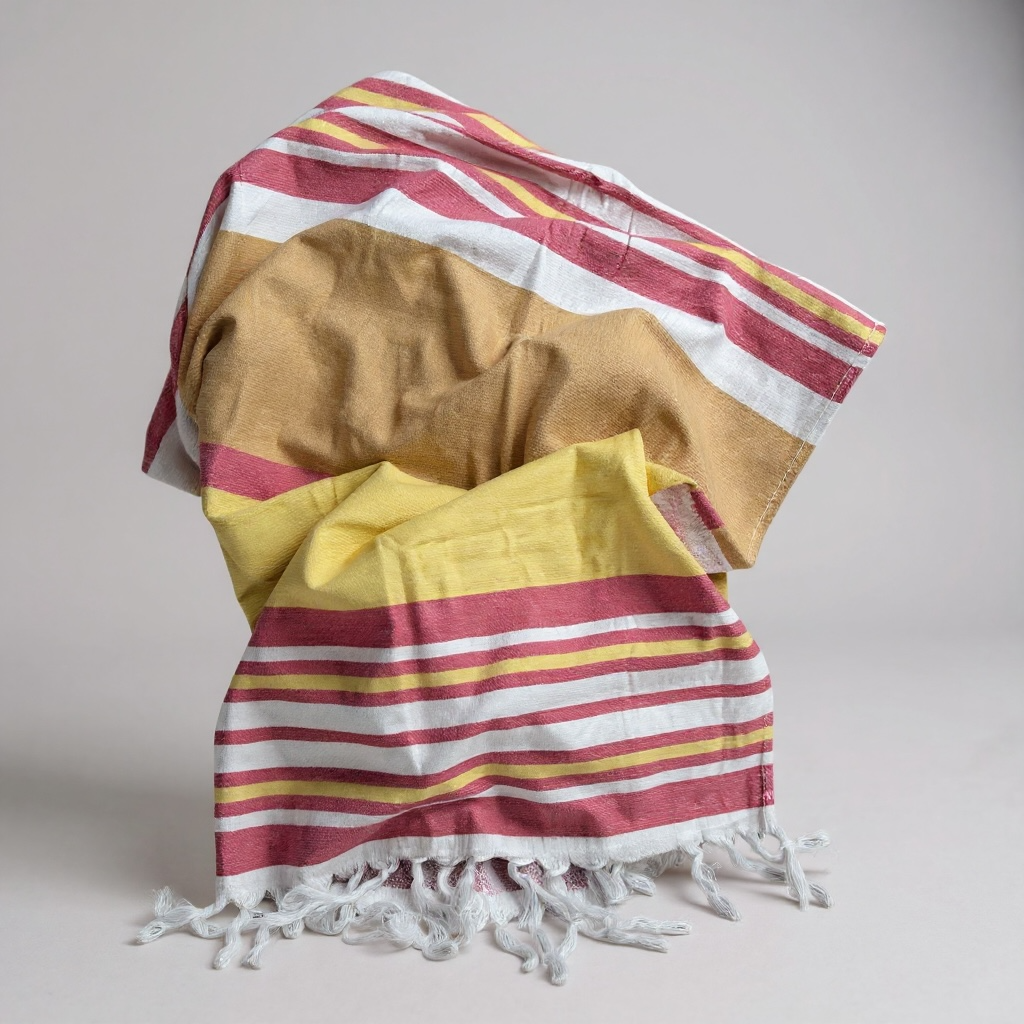 KC Hammam Towel - Sunshine Stripe