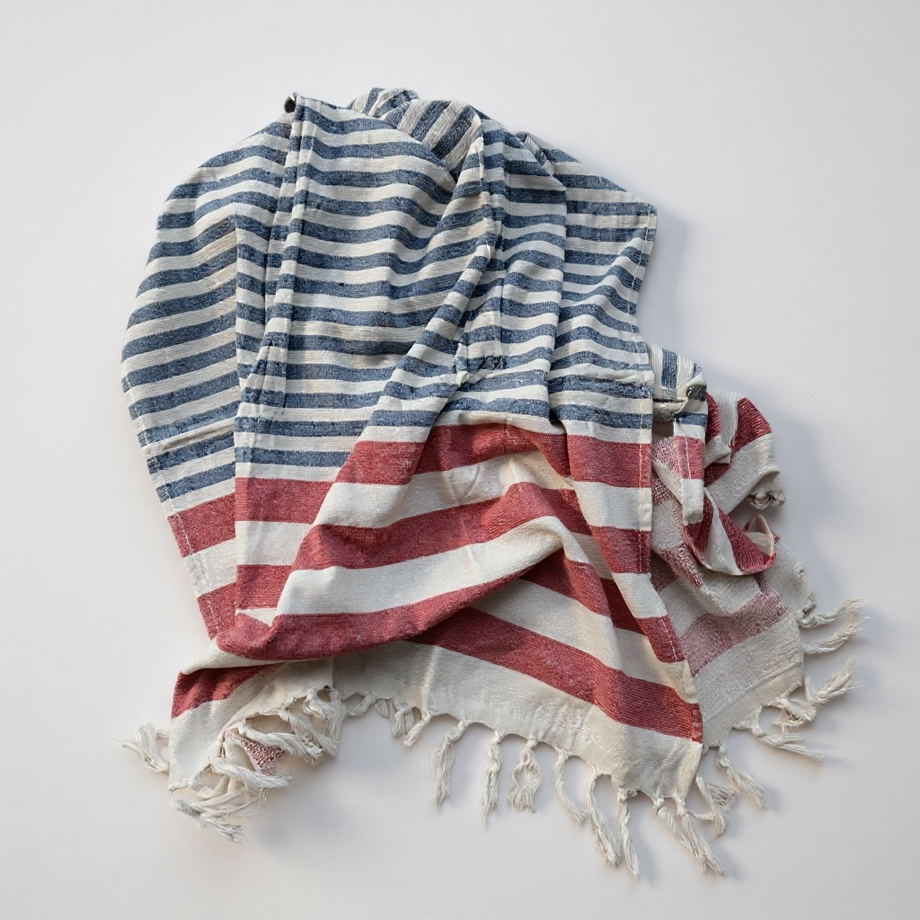 KC Hammam Towel - Nautical Stripe