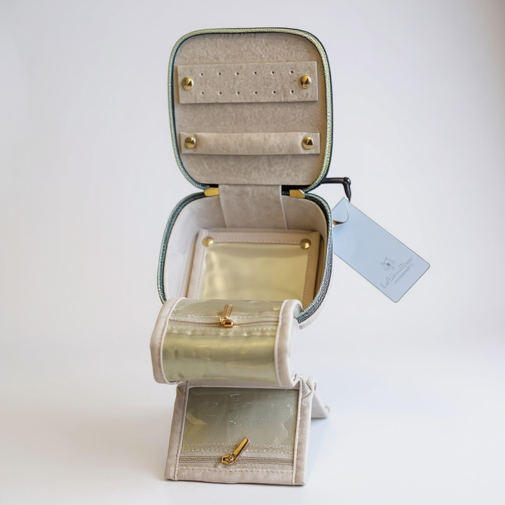 Lux Pearl Travel Jewellery Box