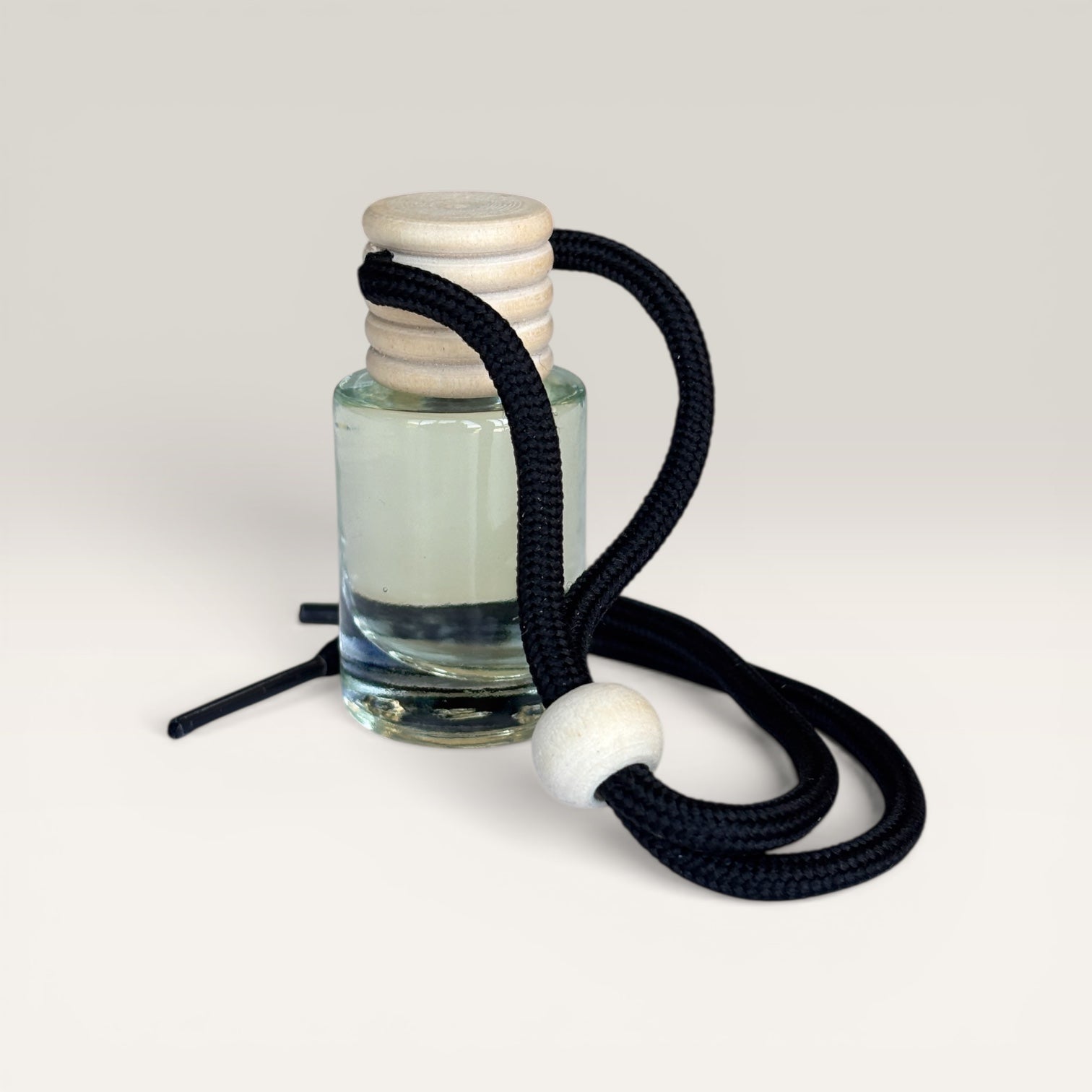 kate cotton rooibos, aloe & mint hanging wooden car diffuser