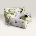 kate cotton lemongrass botanical gift set | cosmetic bag, scented sachets & fragrance oil