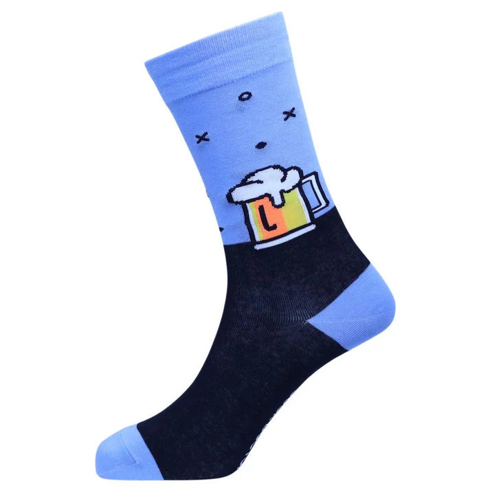 Mens Socks Beer style