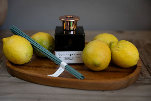 kate cotton lemongrass, ginger & mint diffuser 200ml