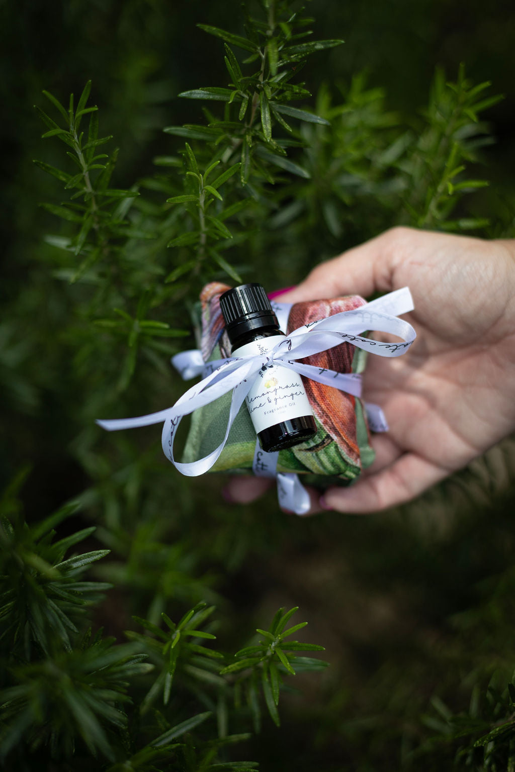 kate cotton lemongrass lime & ginger vintage style scented sachets 4pk