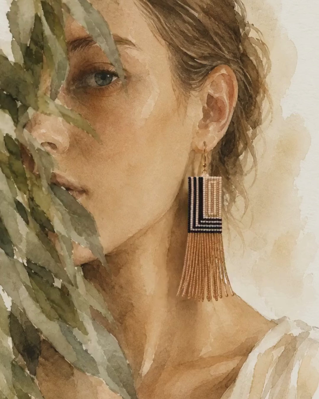 zola beaded earrings - made in sa