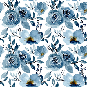 Blue Rose Card