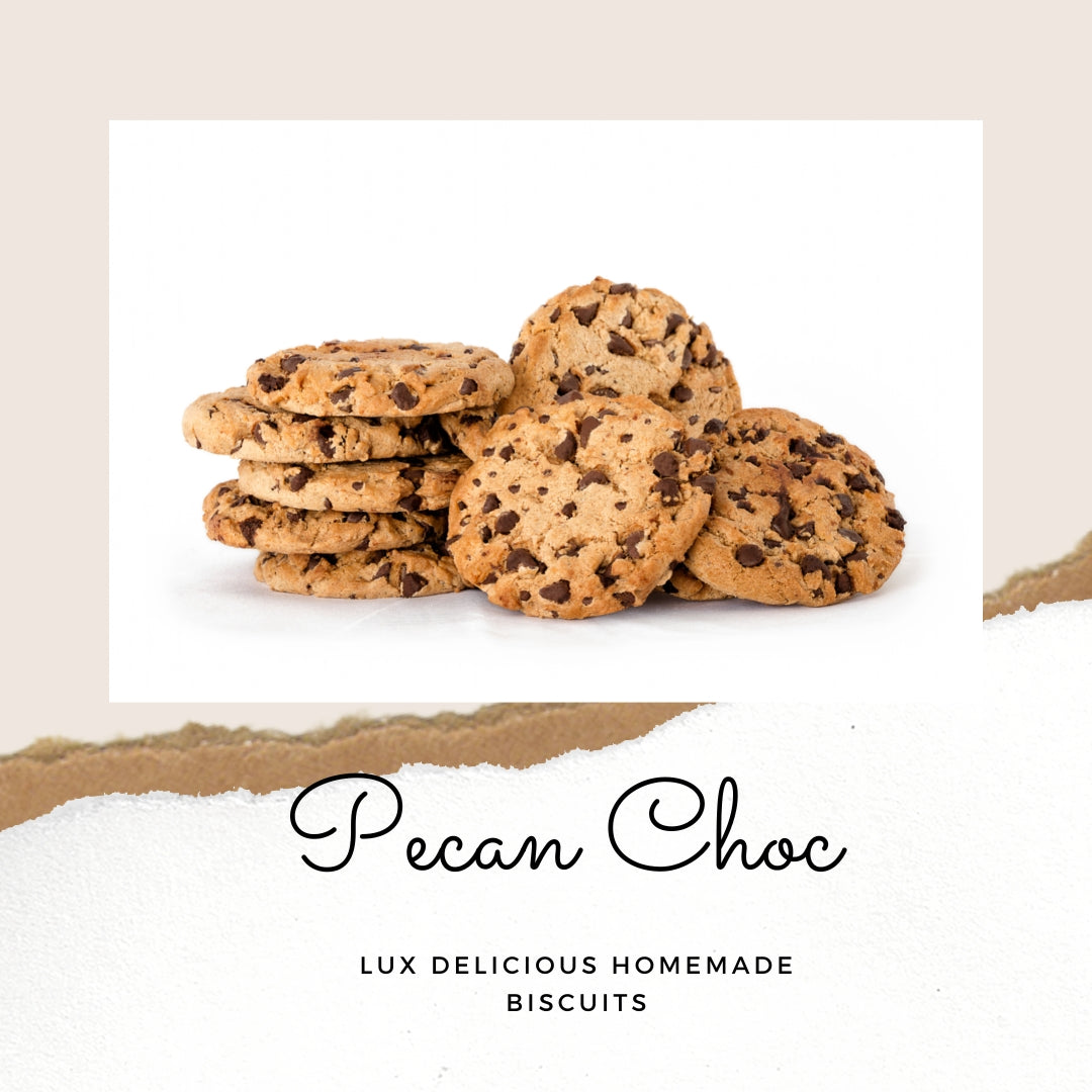 Rosebud's Pecan Choc Biscuits