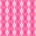 Pink Diamond Plaid Card