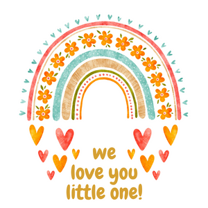 We love you little one Card