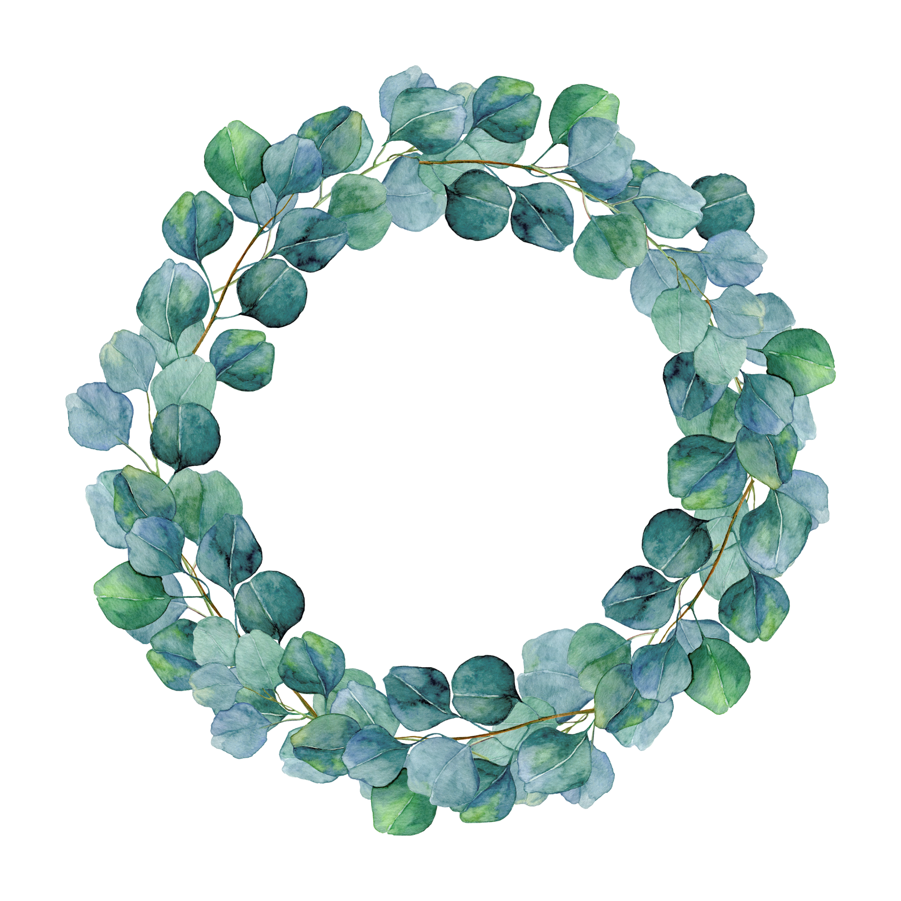 Eucalyptus Wreath Card
