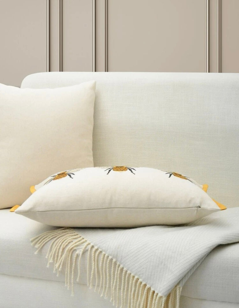 Honey Bee Embroidered Scatter