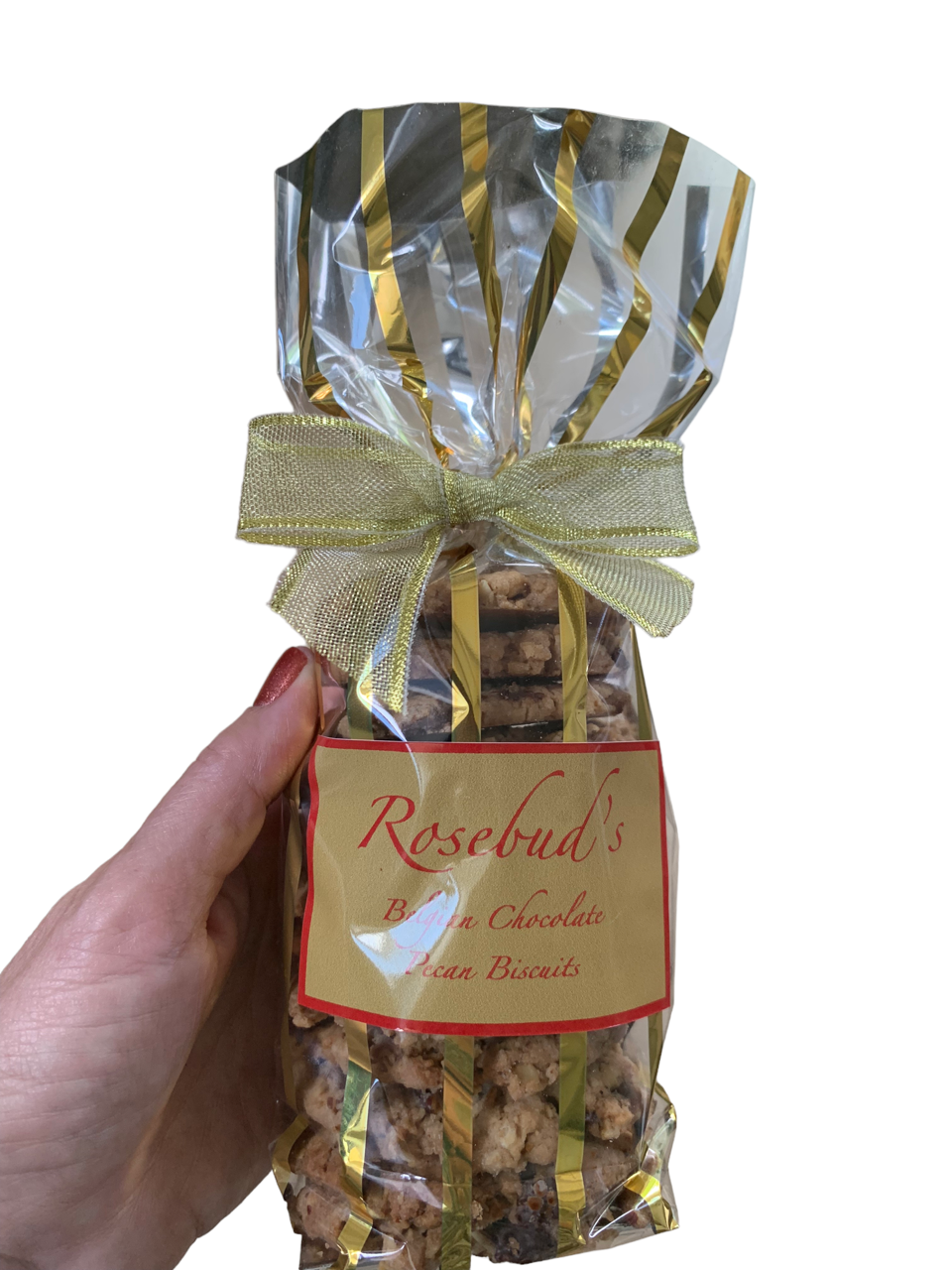 Rosebud's Pecan Choc Biscuits